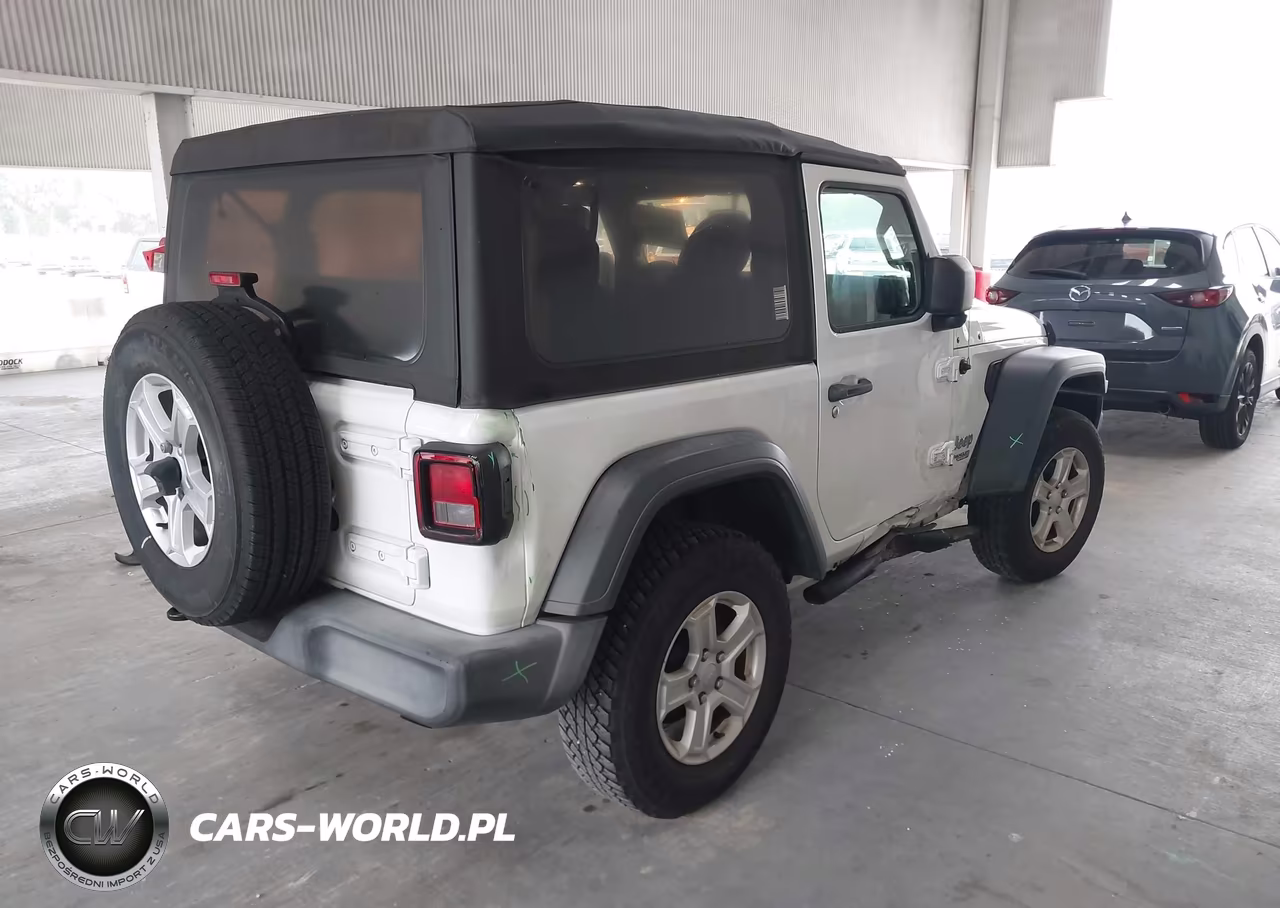 2020 Jeep Wrangler Sport S 4X4 VIN:1C4GJXAN6LW285416 - 4