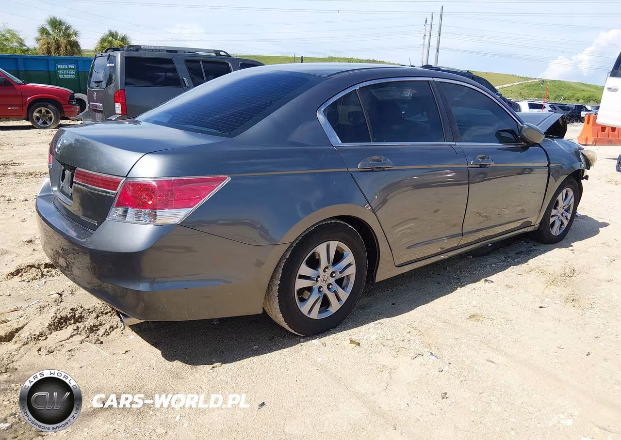 2012 Honda Accord 2.4 Se VIN:1HGCP2F67CA180786 - 4