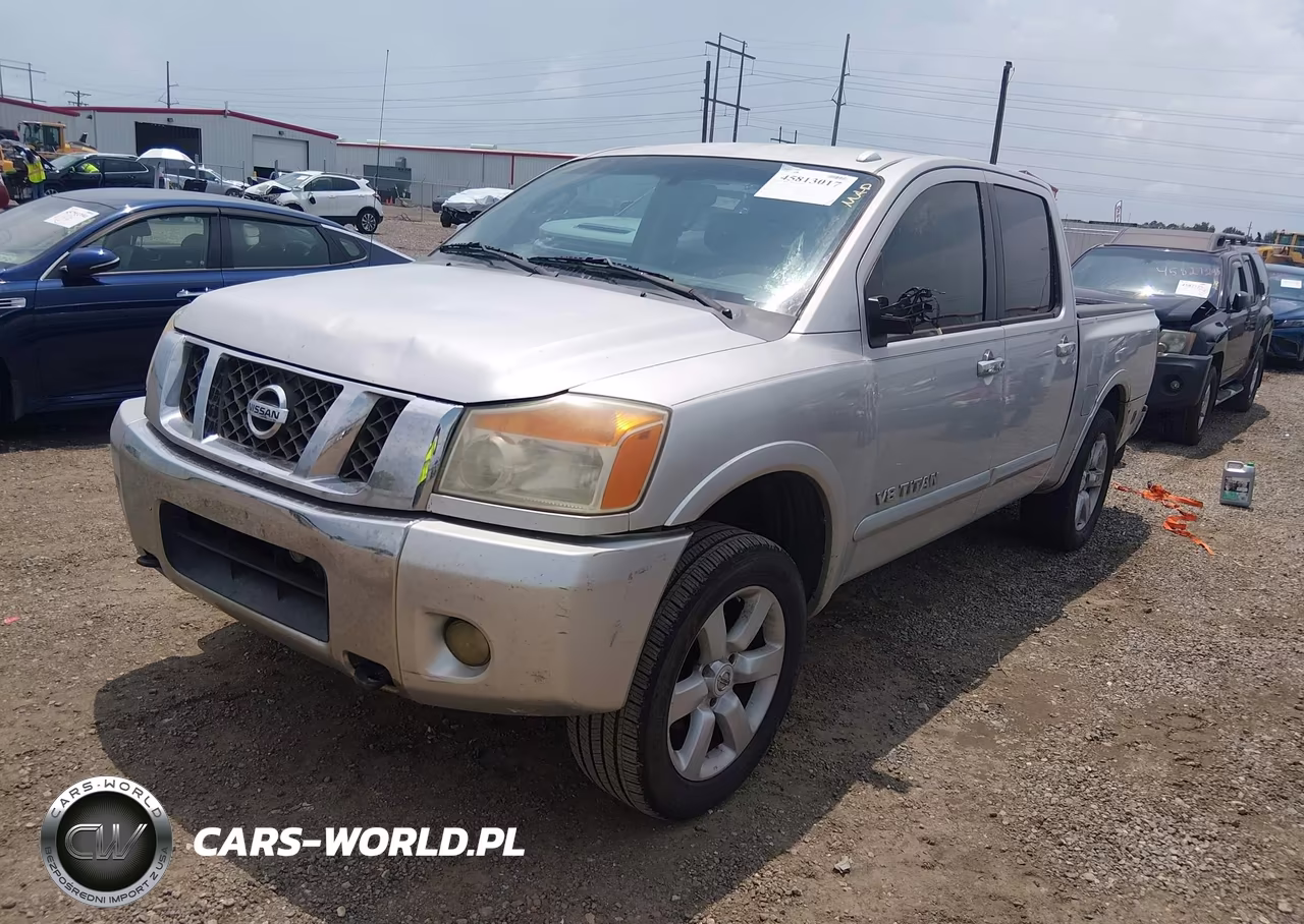 2008 Nissan Titan Le VIN:1N6BA07D28N332001 - 2