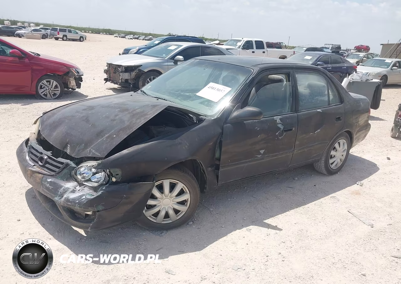 2002 Toyota Corolla Ce VIN:1NXBR12E42Z597593 - 2