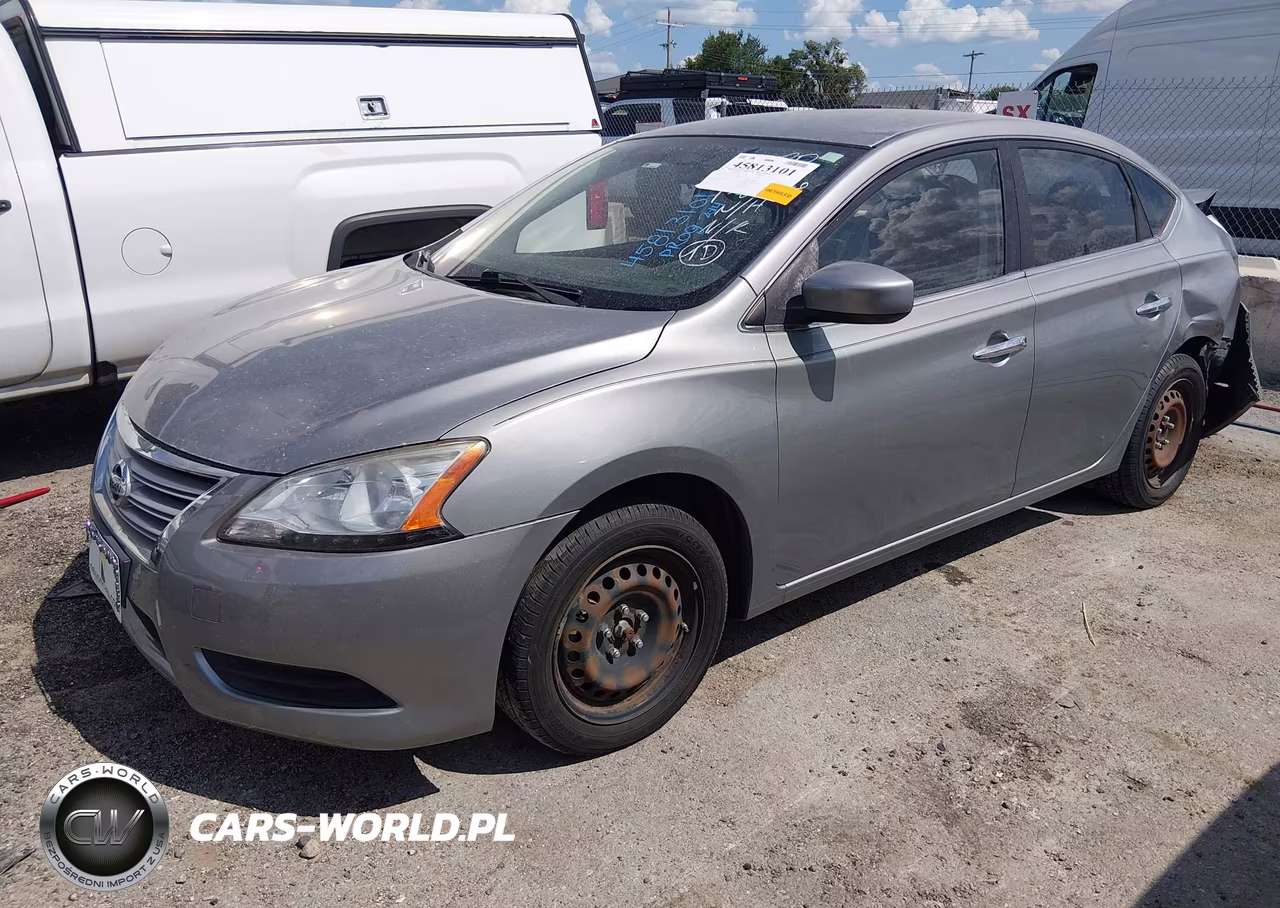 2014 Nissan Sentra S VIN:3N1AB7AP0EY327968 - 2