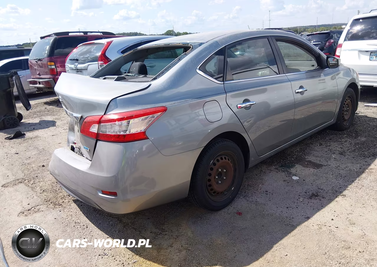 2014 Nissan Sentra S VIN:3N1AB7AP0EY327968 - 4