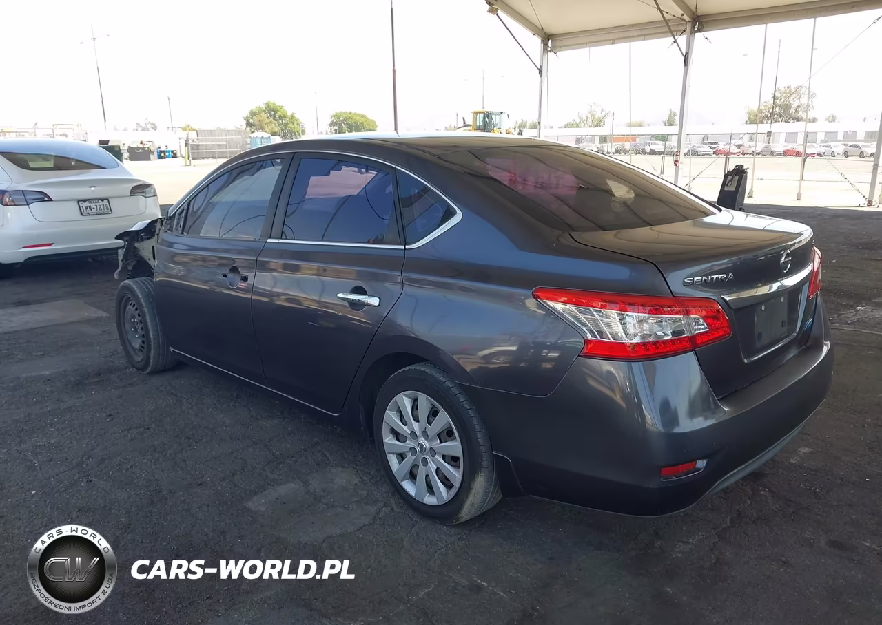 2014 Nissan Sentra Fe+ S-Fe+ Sv-S-Sl-Sr-Sv VIN:3N1AB7AP7EL667597 - 3