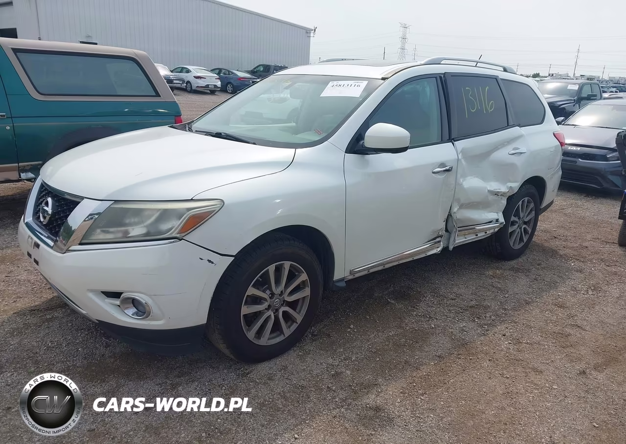2015 Nissan Pathfinder Platinum-S-Sl-Sv VIN:5N1AR2MMXFC679457 - 2