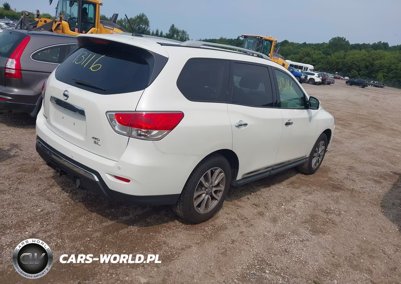 2015 Nissan Pathfinder Platinum-S-Sl-Sv VIN:5N1AR2MMXFC679457 - 4