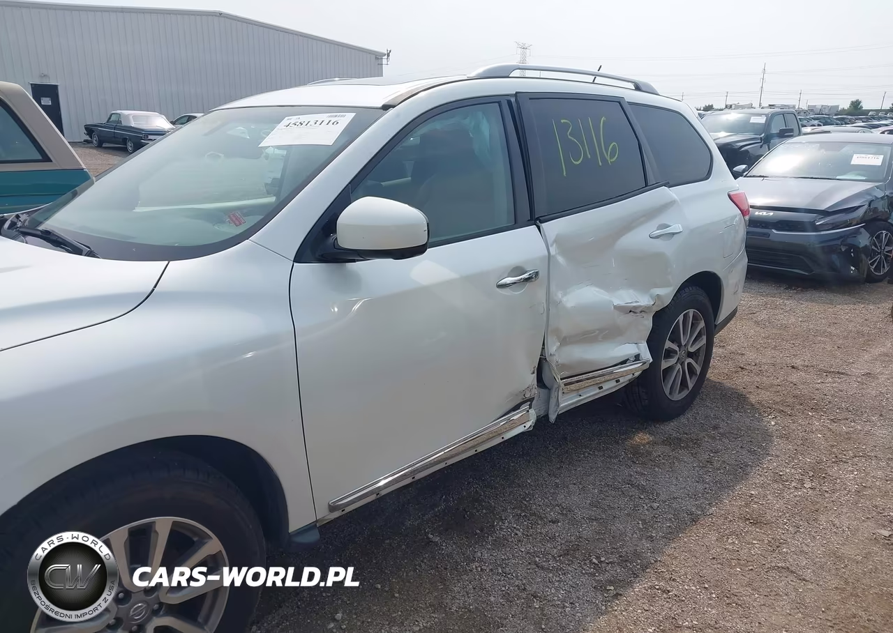 2015 Nissan Pathfinder Platinum-S-Sl-Sv VIN:5N1AR2MMXFC679457 - 6