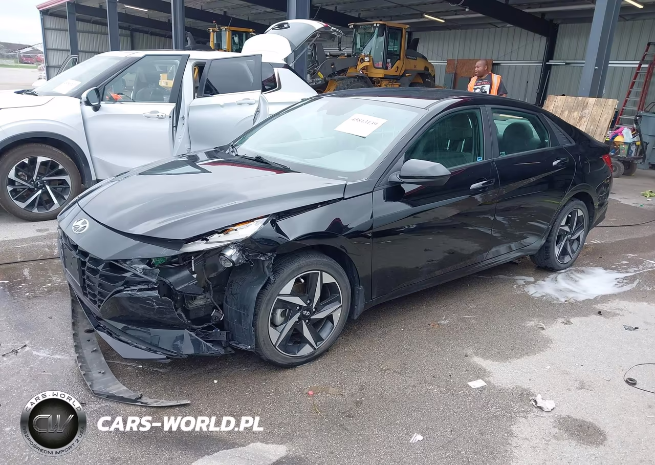2023 Hyundai Elantra Sel VIN:KMHLS4AG6PU558671 - 2