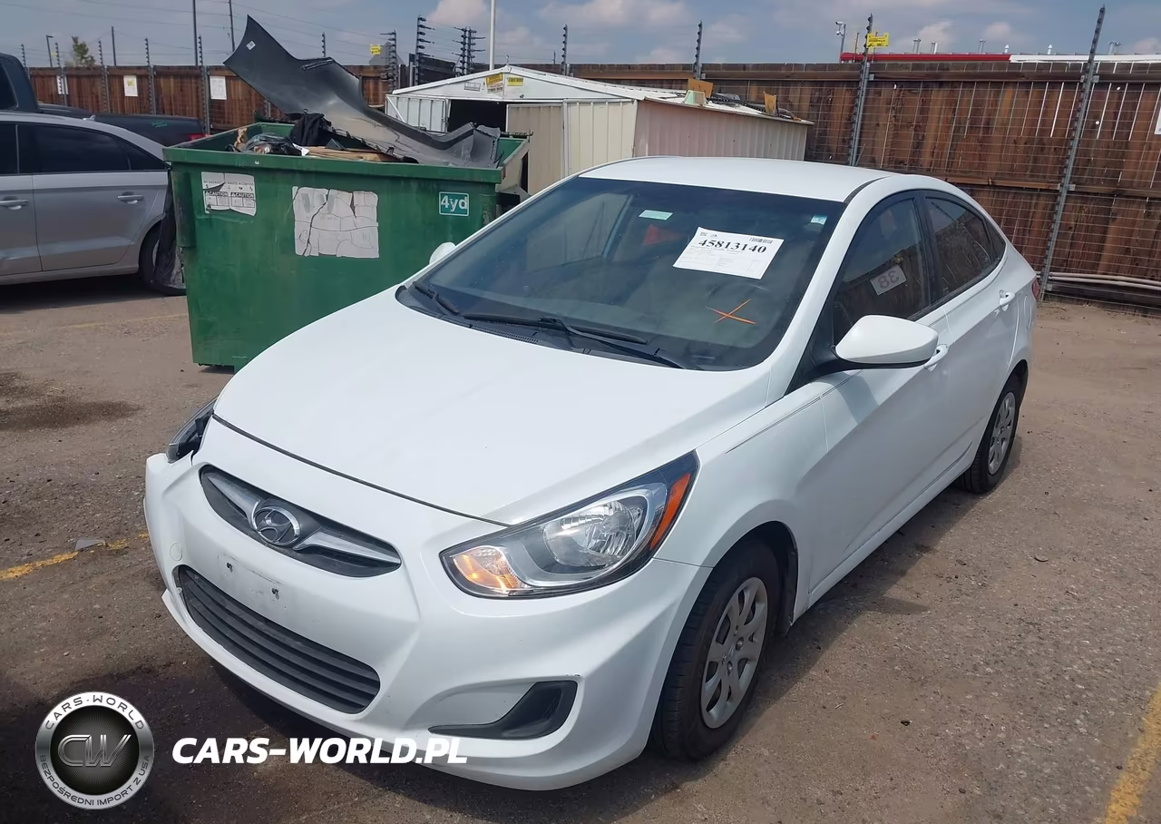 2014 Hyundai Accent Gls VIN:KMHCT4AEXEU768697 - 2
