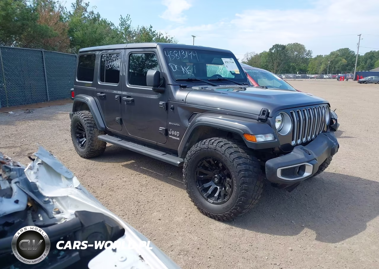 2022 Jeep Wrangler Unlimited Sahara 4X4 VIN:1C4HJXEN3NW126144 - 1