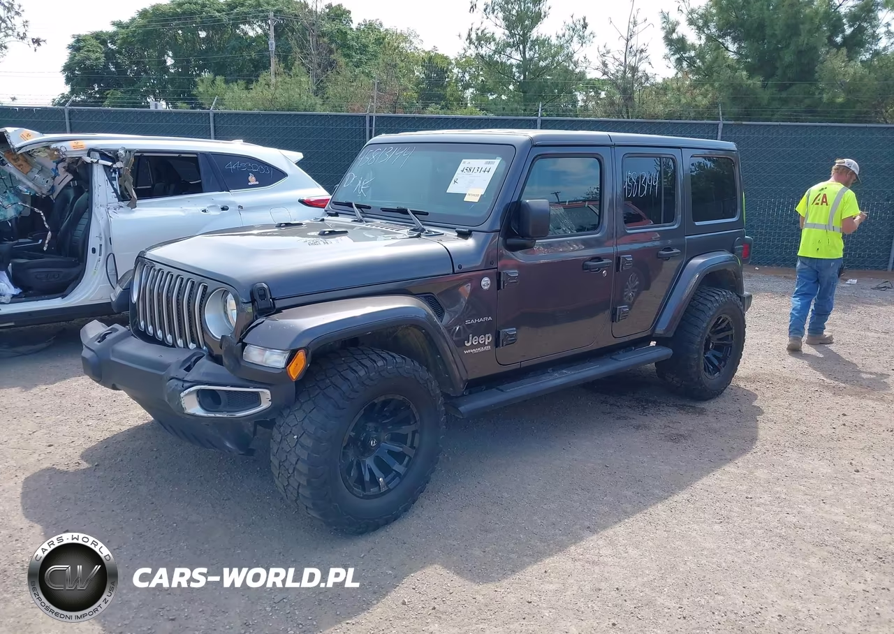2022 Jeep Wrangler Unlimited Sahara 4X4 VIN:1C4HJXEN3NW126144 - 2