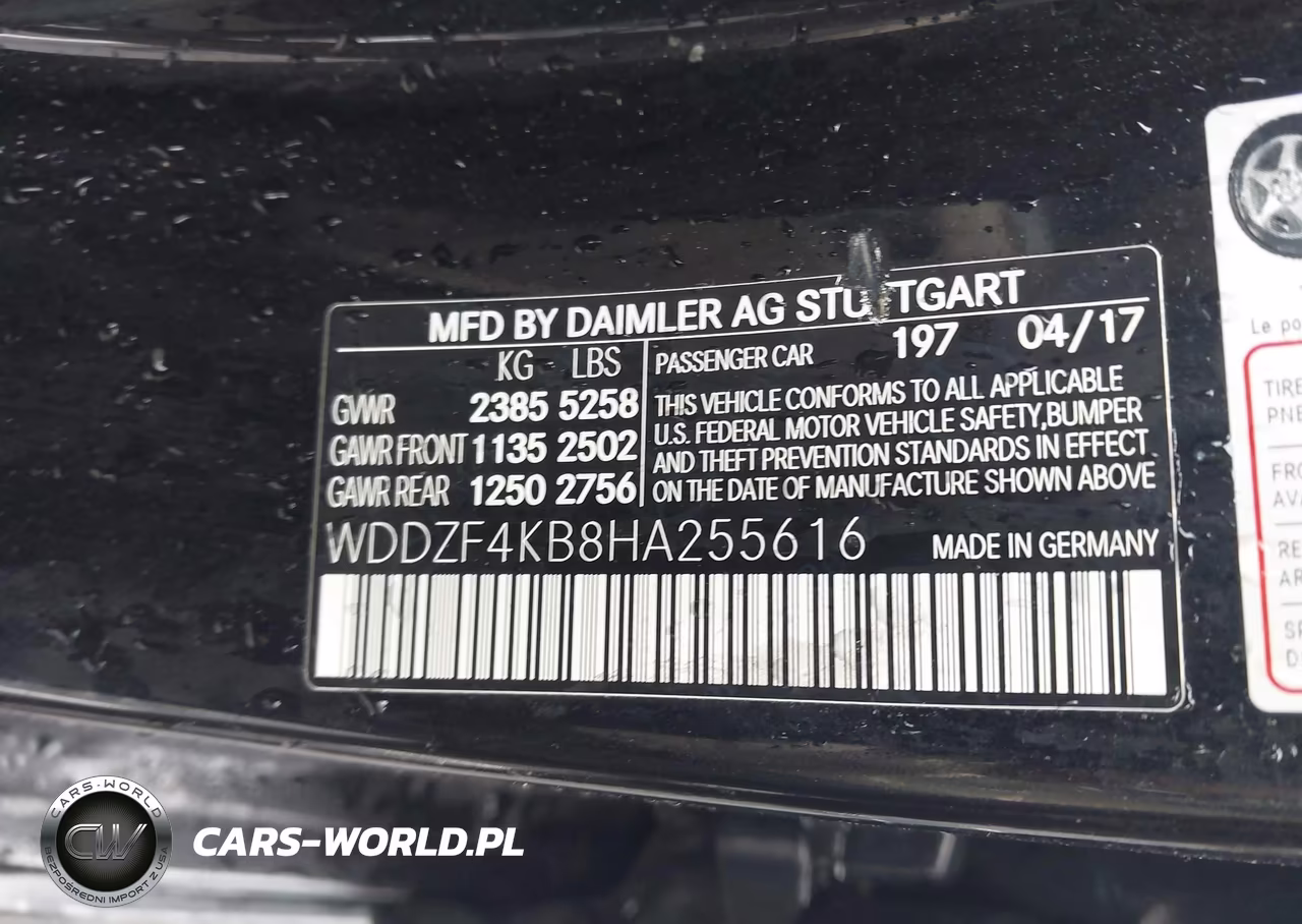 2017 Mercedes-Benz E 300 4Matic VIN:WDDZF4KB8HA255616 - 9