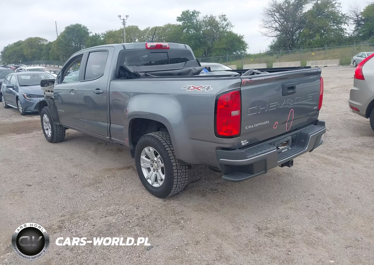 2022 Chevrolet Colorado 4Wd Long Box Lt VIN:1GCGTCEN9N1149438 - 3