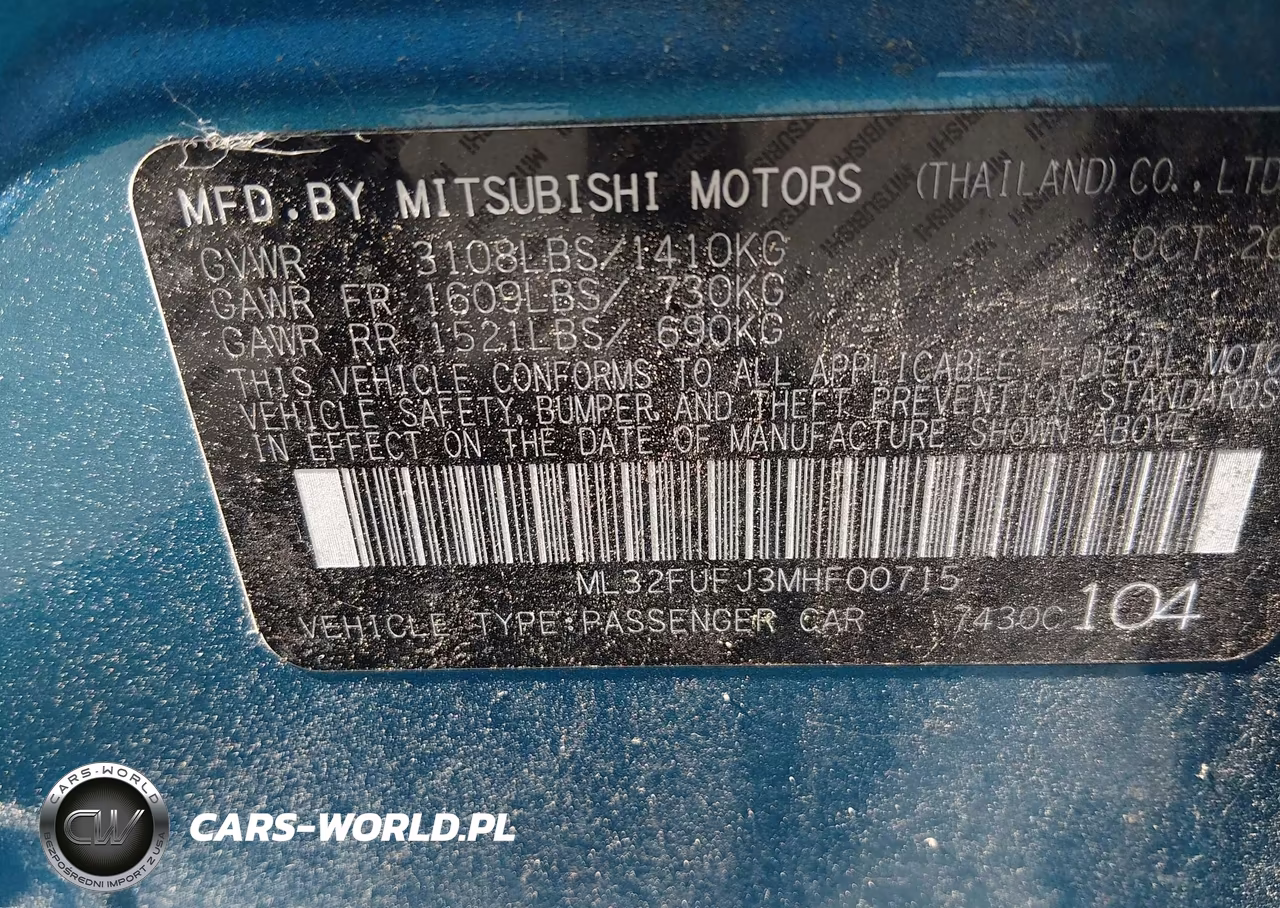 2021 Mitsubishi Mirage G4 Carbonite Edition-Es-Le VIN:ML32FUFJ3MHF00715 - 9