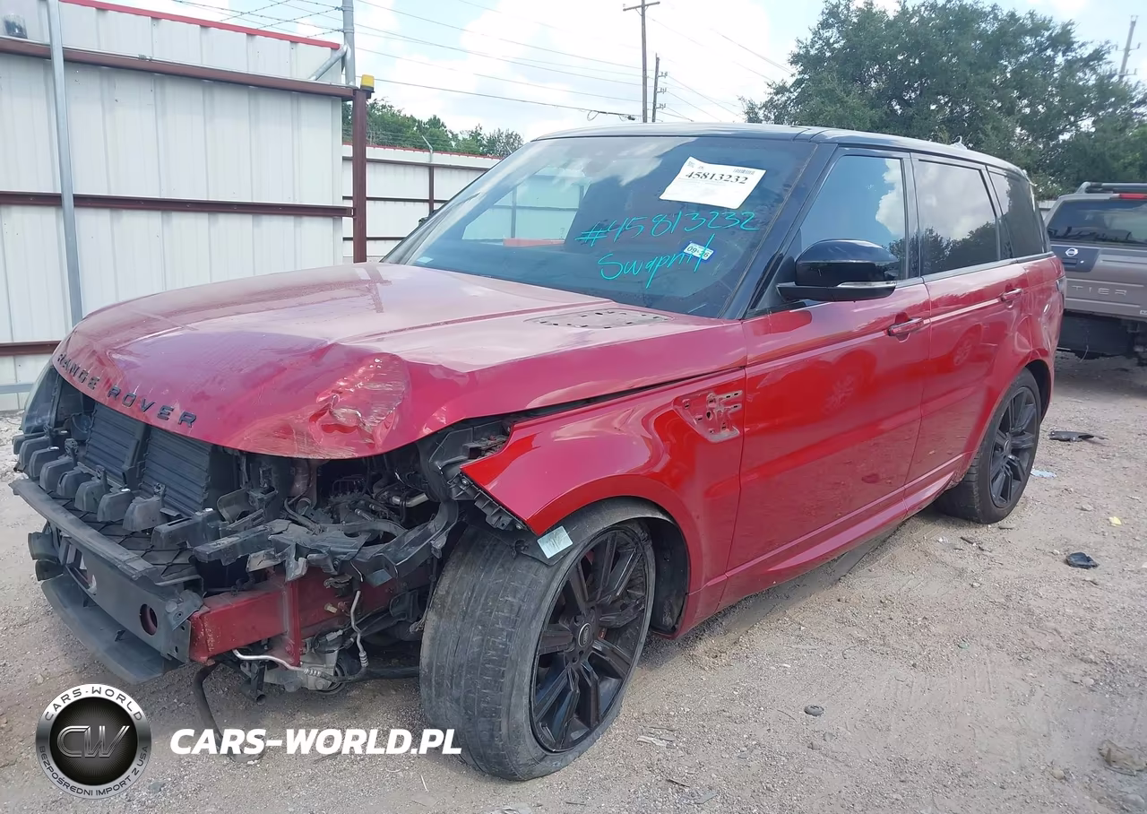 2018 Land Rover Range Rover Sport Hse Dynamic VIN:SALWV2SV2JA809049 - 2