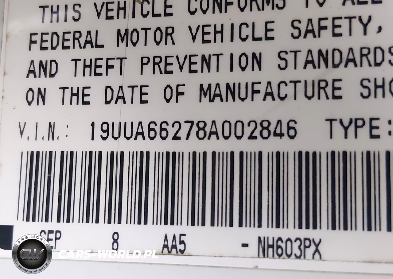 2008 Acura Tl 3.2 VIN:19UUA66278A002846 - 9