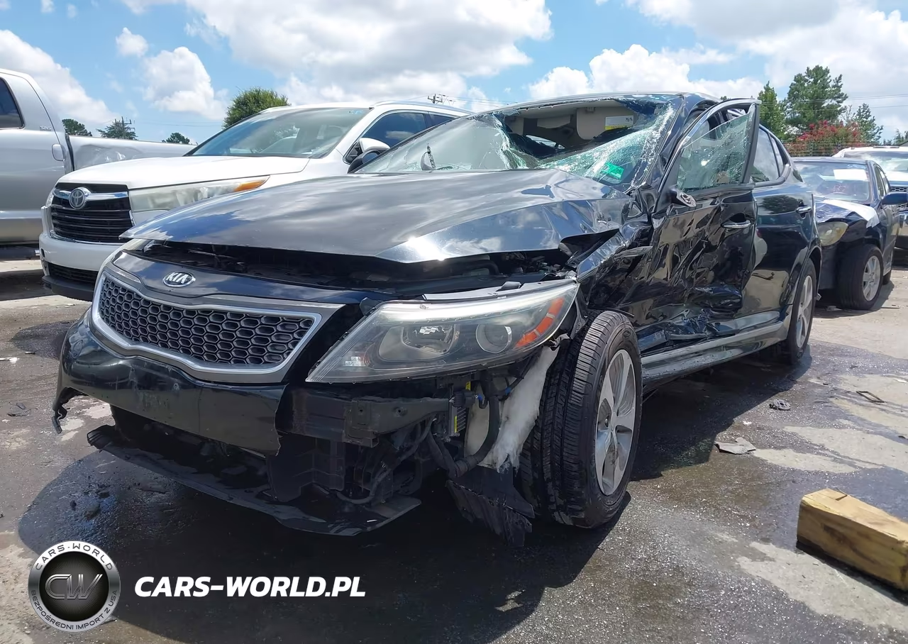 2014 Kia Optima Hybrid Lx VIN:KNAGM4AD3E5075729 - 2