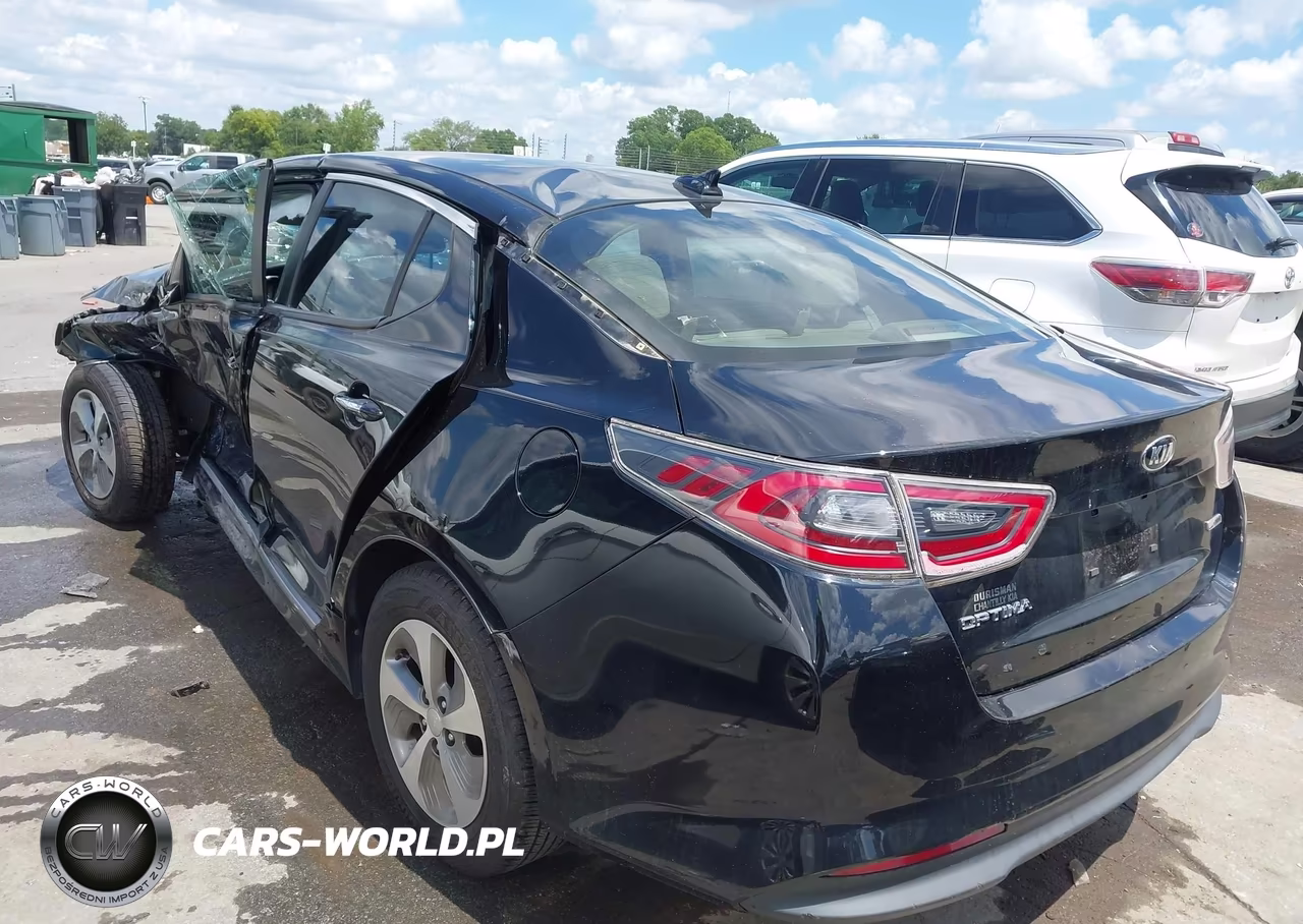 2014 Kia Optima Hybrid Lx VIN:KNAGM4AD3E5075729 - 3