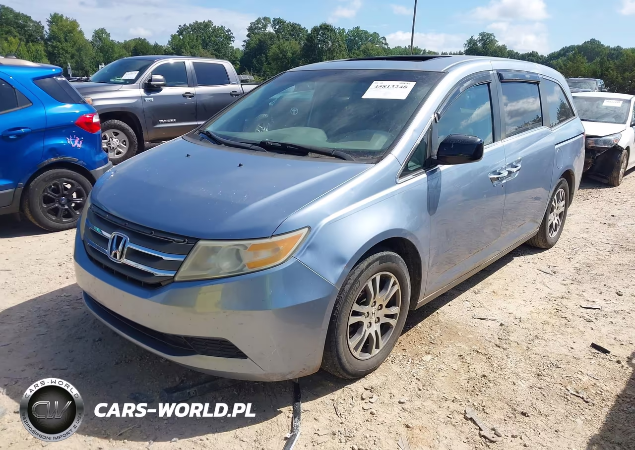 2013 Honda Odyssey Ex-L VIN:5FNRL5H68DB017737 - 2