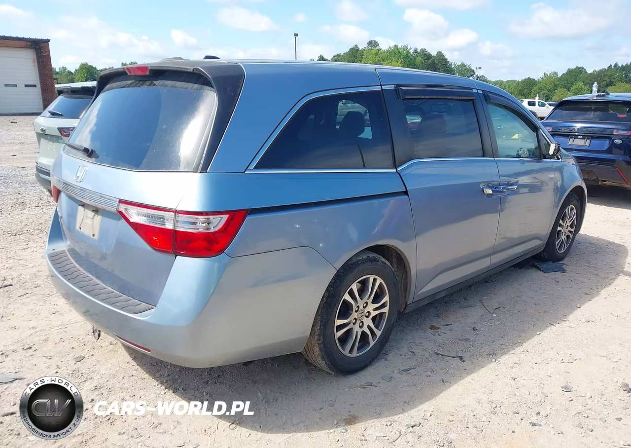 2013 Honda Odyssey Ex-L VIN:5FNRL5H68DB017737 - 4