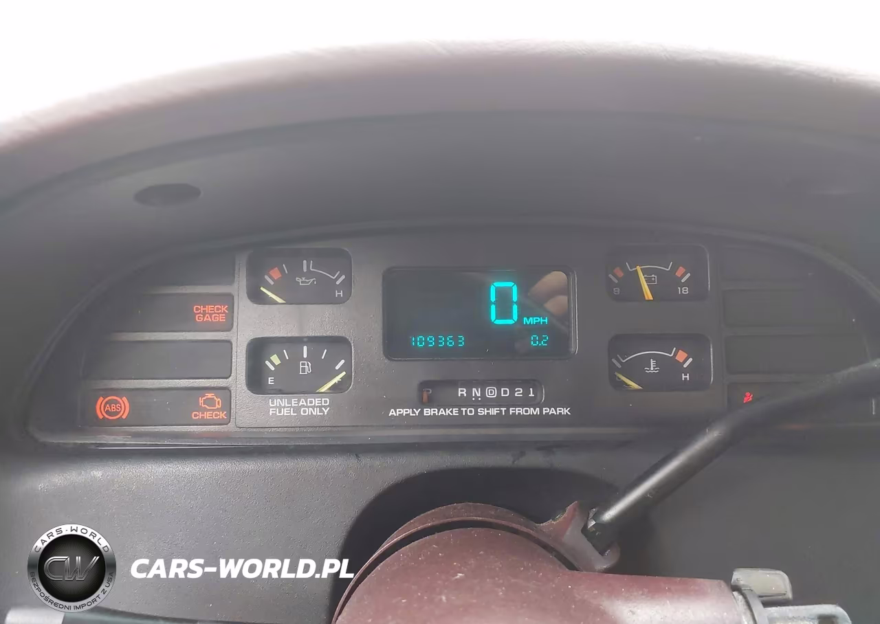 1995 Chevrolet Caprice - Impala Classic Ss VIN:1G1BL52P3SR104089 - 7