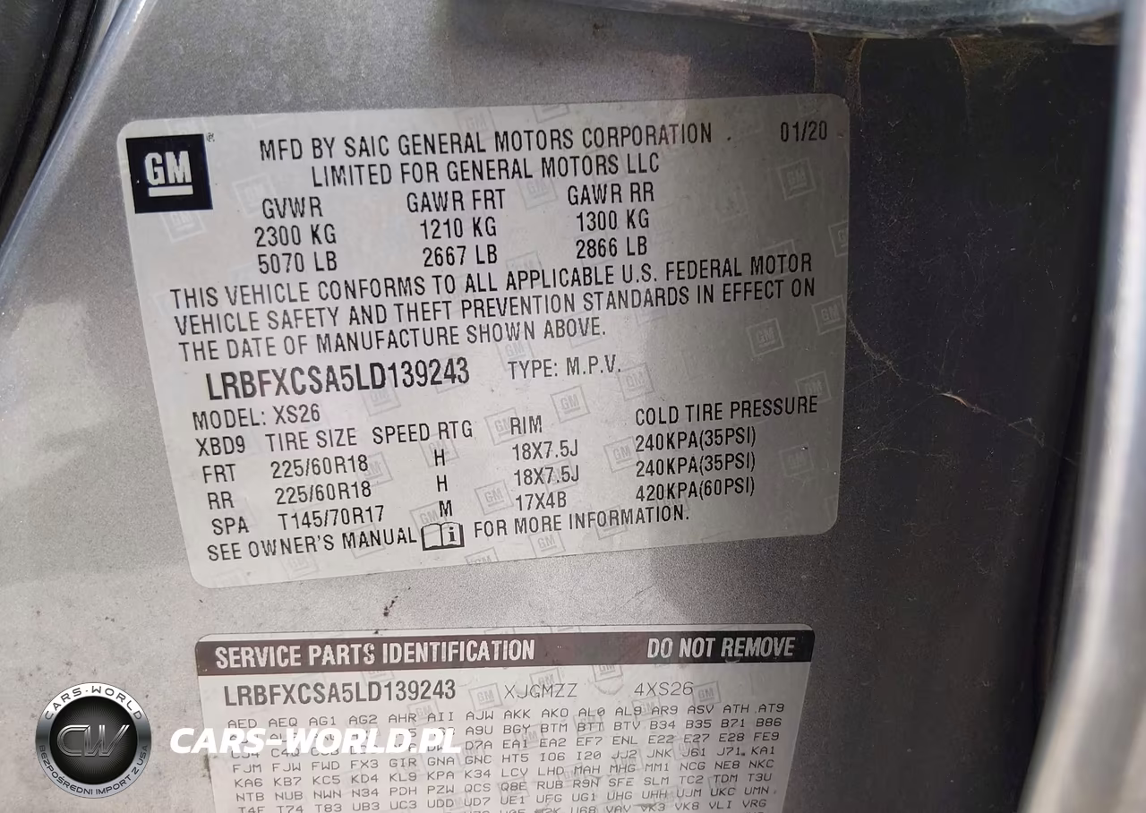 2020 Buick Envision Fwd Essence VIN:LRBFXCSA5LD139243 - 9