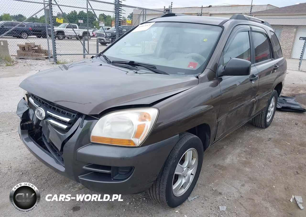 2007 Kia Sportage Lx VIN:KNDJF724677400500 - 2