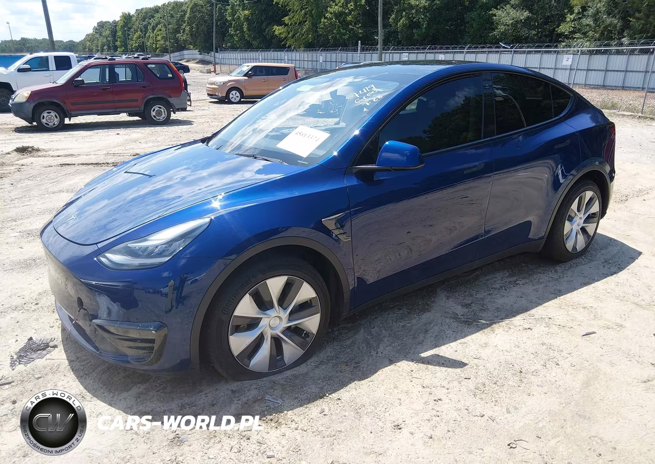 2021 Tesla Model Y Standard Range Rear-Wheel Drive VIN:5YJYGDEDXMF107419 - 2
