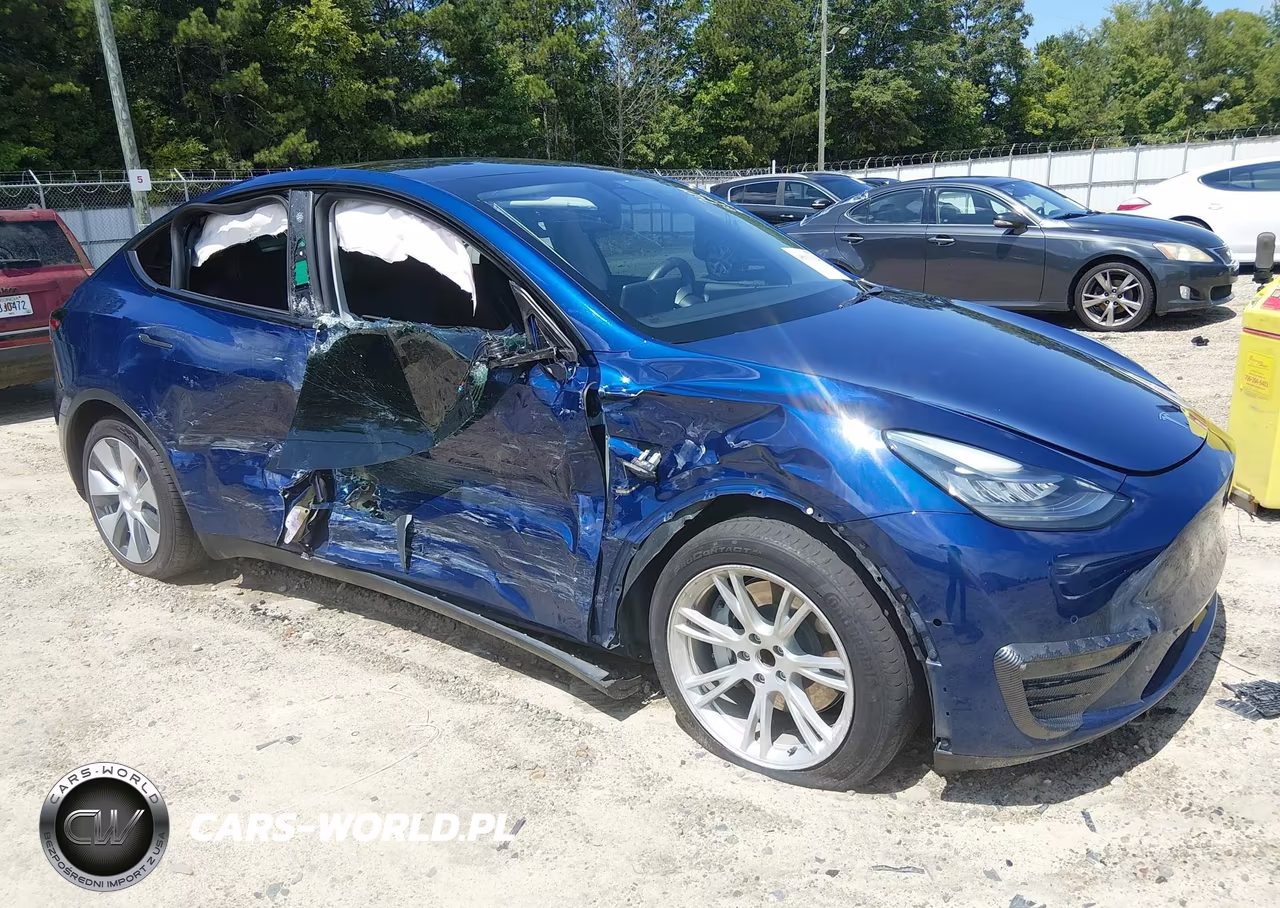2021 Tesla Model Y Standard Range Rear-Wheel Drive VIN:5YJYGDEDXMF107419 - 6