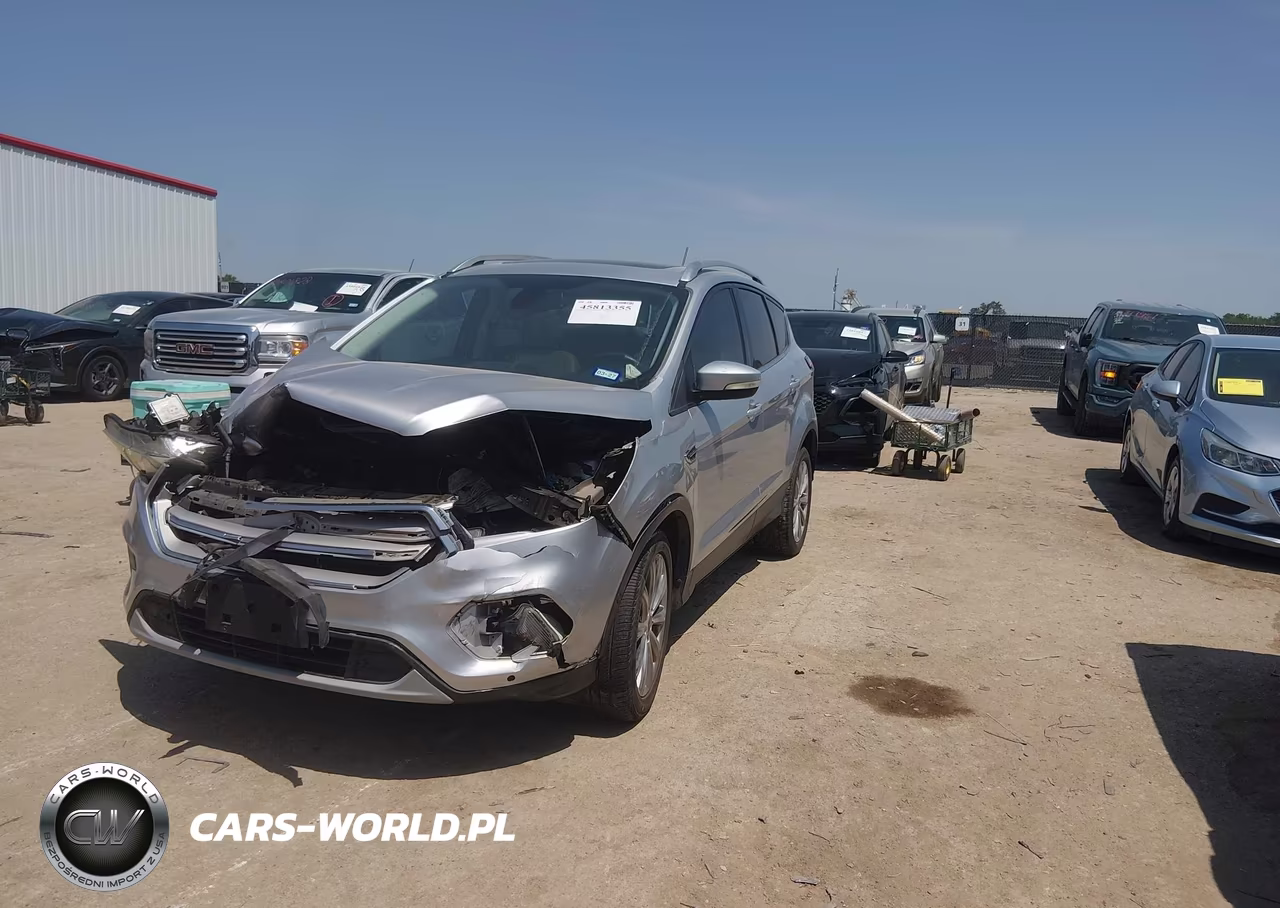 2018 Ford Escape Titanium VIN:1FMCU9J96JUA57795 - 2