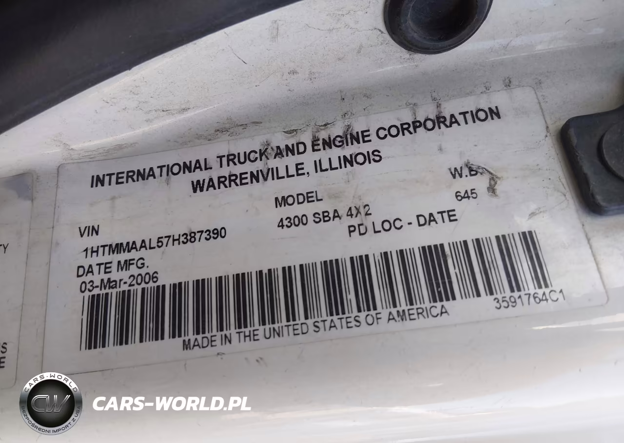 2007 International 4000 4300 VIN:1HTMMAAL57H387390 - 8