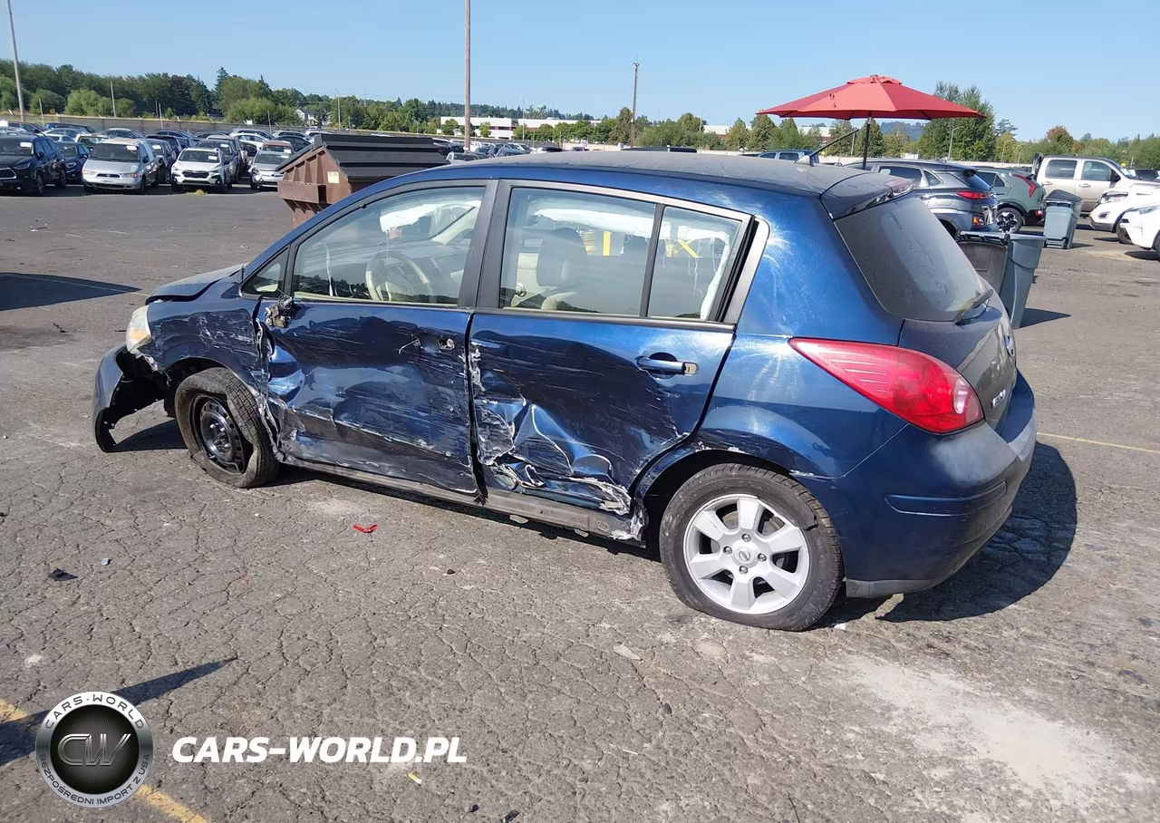 2007 Nissan Versa 1.8Sl VIN:3N1BC13E57L354089 - 3
