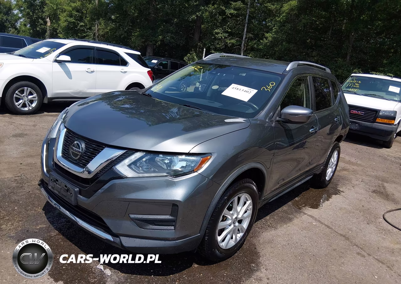 2019 Nissan Rogue Sv VIN:JN8AT2MV6KW384223 - 2