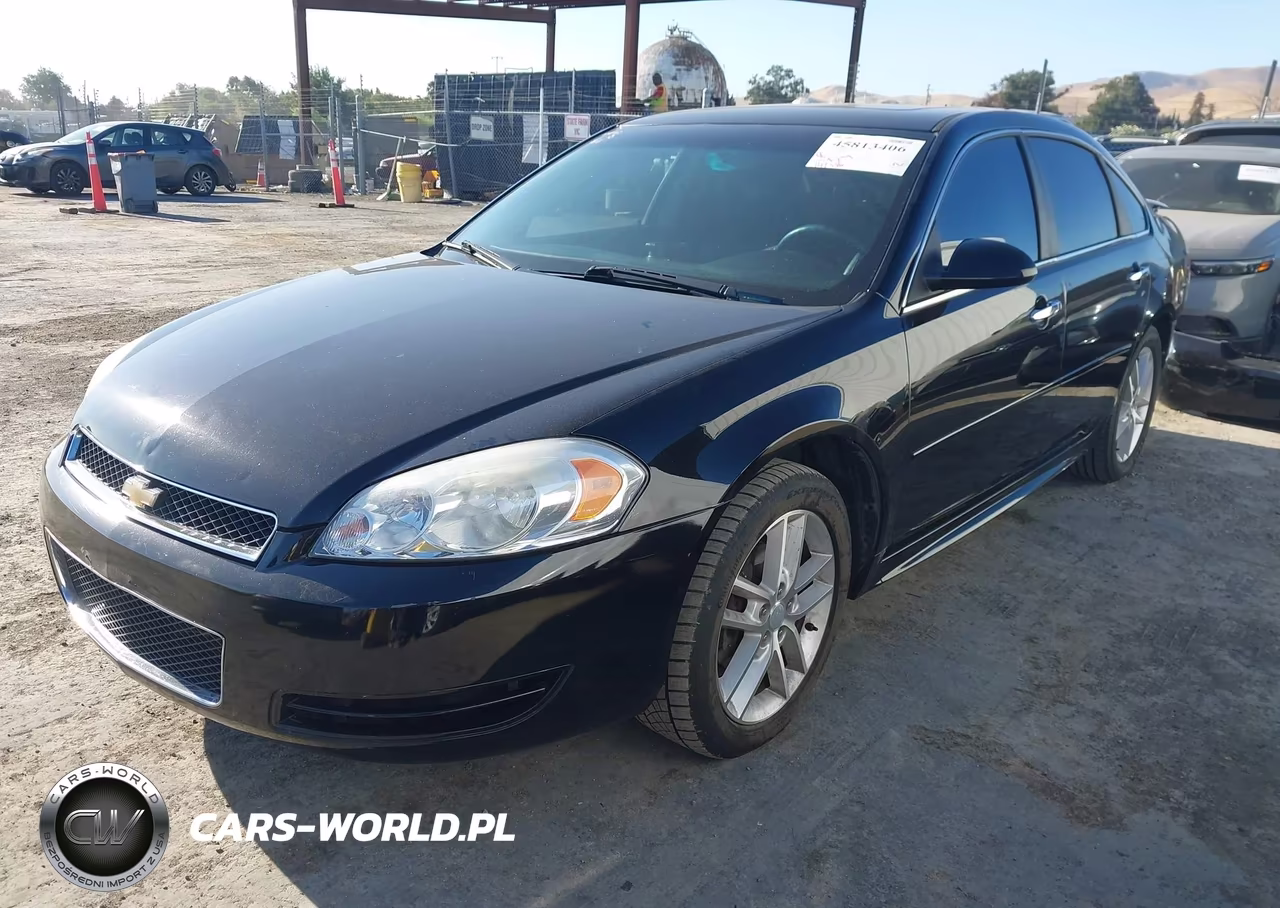 2012 Chevrolet Impala Ltz VIN:2G1WC5E33C1274618 - 2