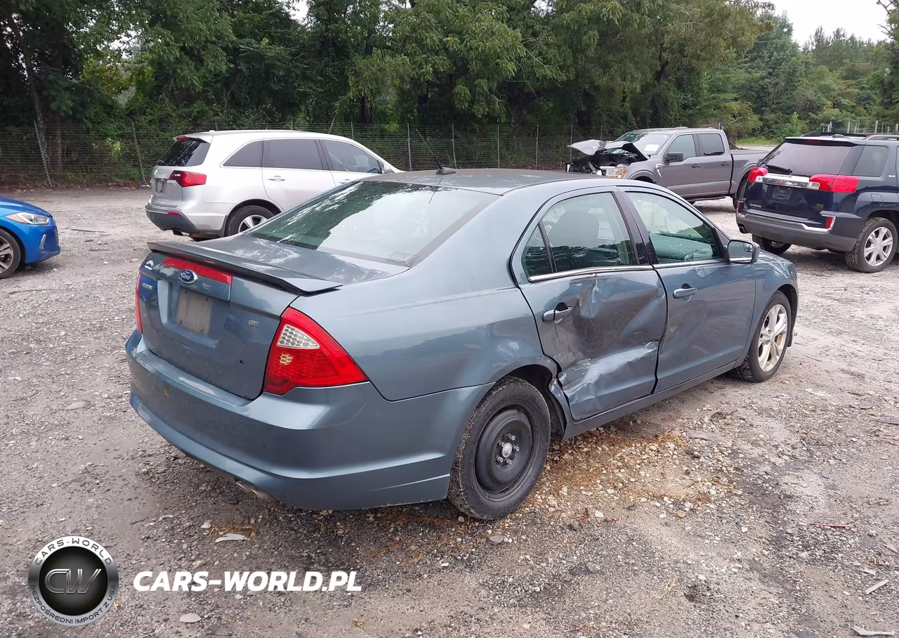 2012 Ford Fusion Se VIN:3FAHP0HA5CR427373 - 4