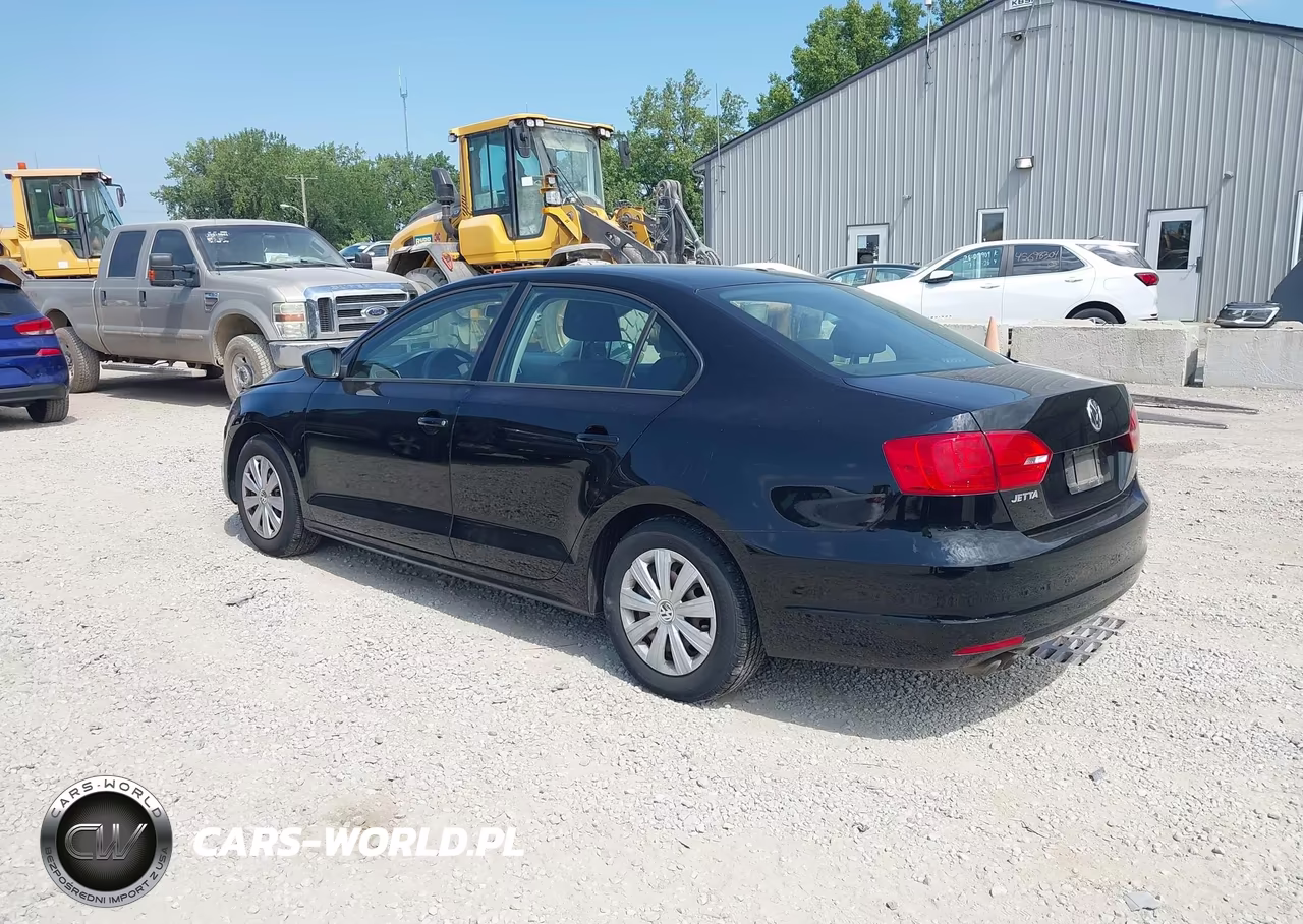 2013 Volkswagen Jetta 2.0L S VIN:3VW2K7AJ5DM291047 - 3