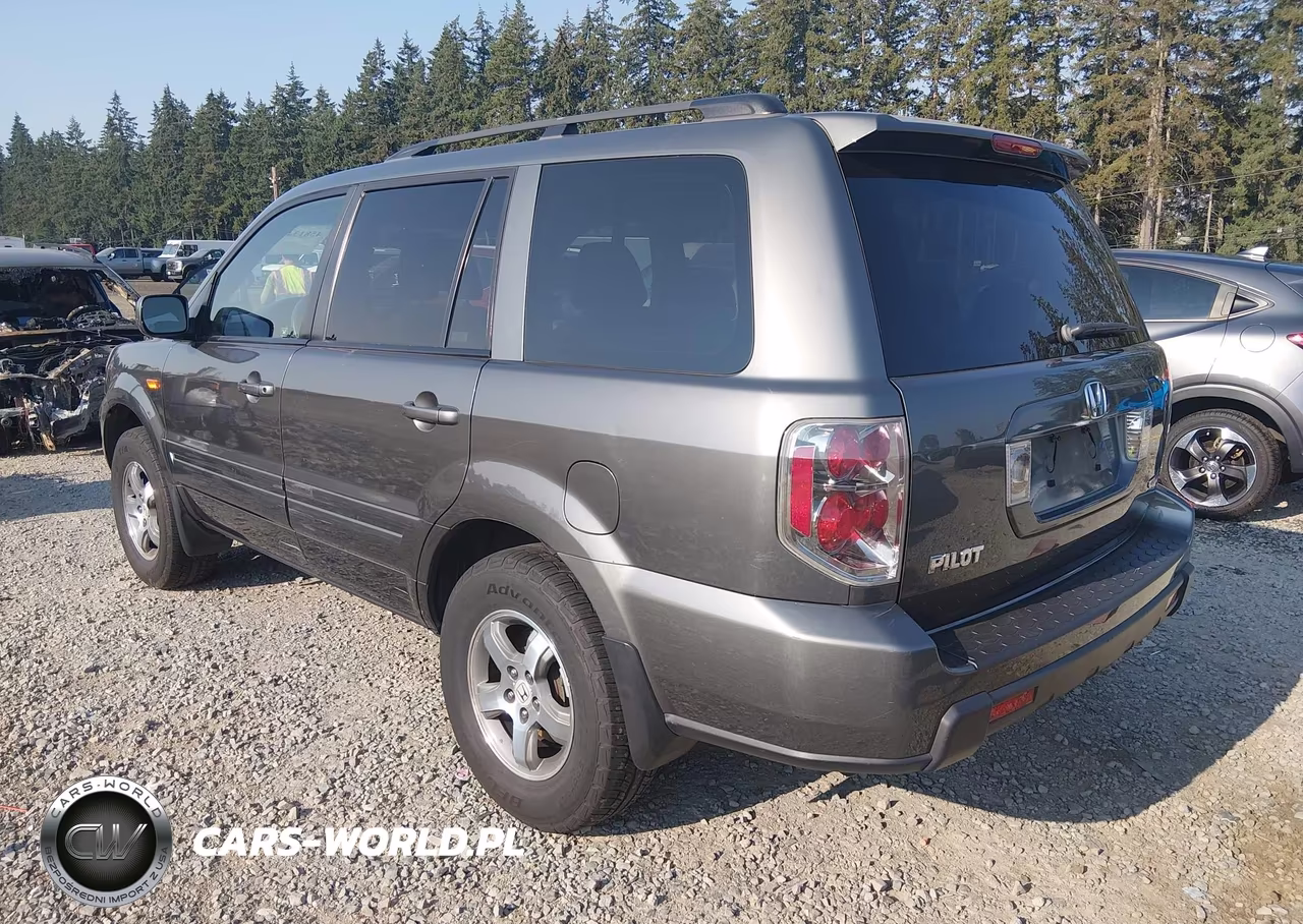 2008 Honda Pilot Ex VIN:5FNYF184X8B009560 - 3
