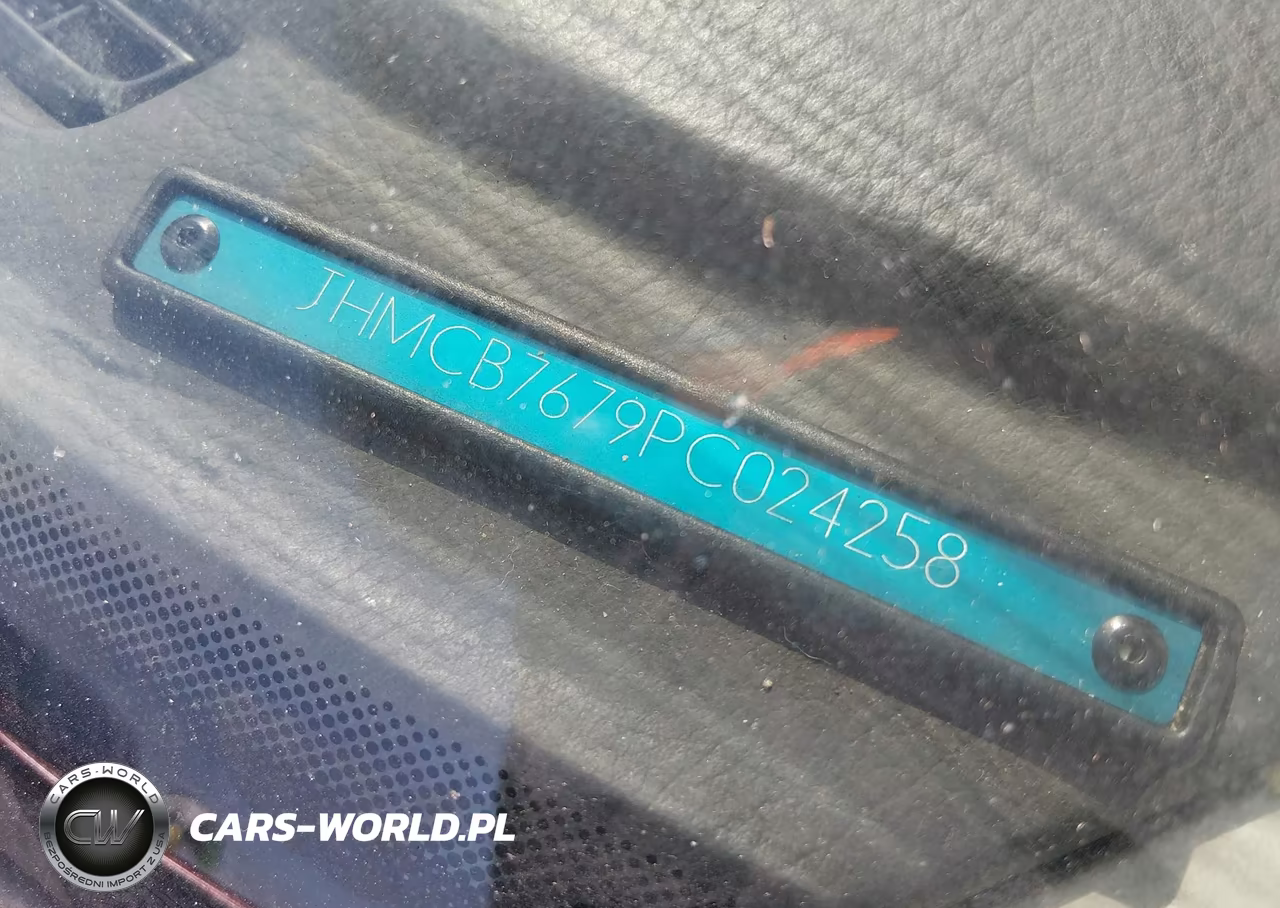 1993 Honda Accord Ex VIN:JHMCB7679PC024258 - 9