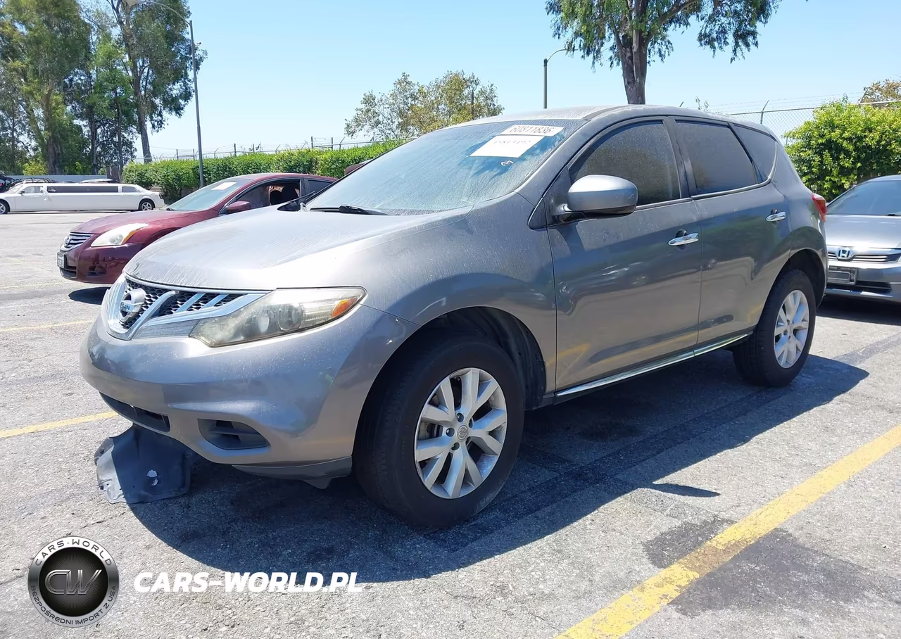 2013 Nissan Murano S VIN:JN8AZ1MUXDW212814 - 2