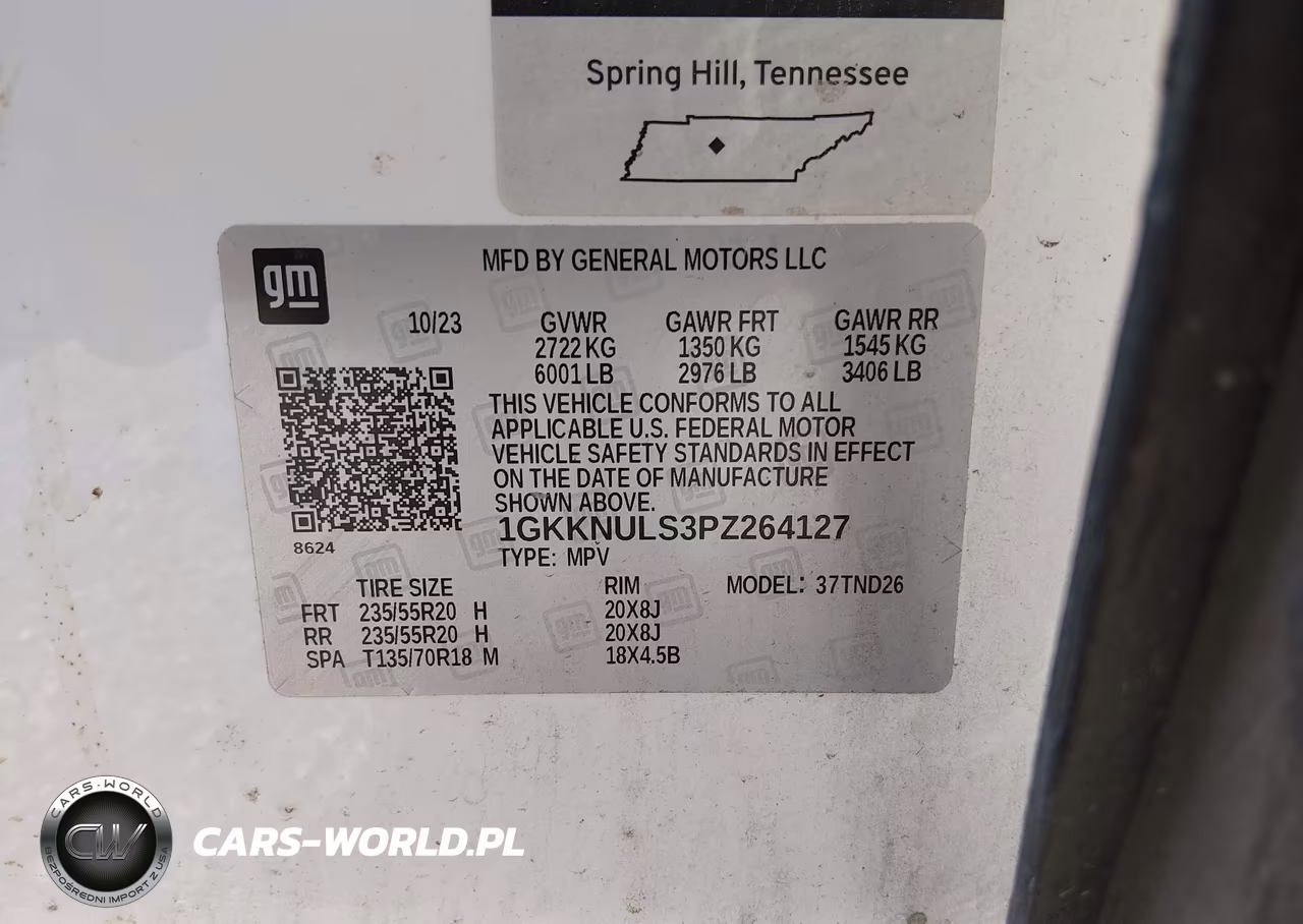 2023 GMC Acadia Awd Slt VIN:1GKKNULS3PZ264127 - 9