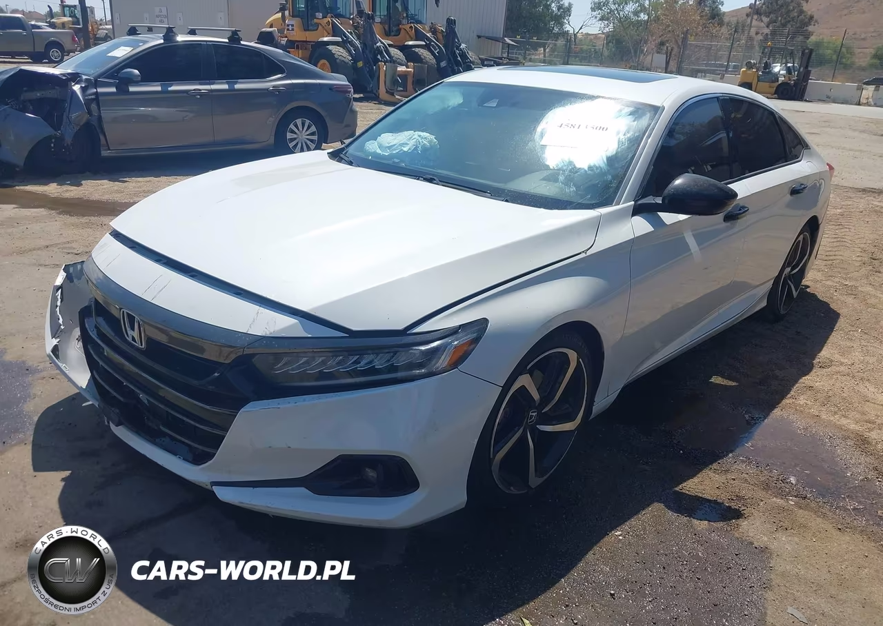 2021 Honda Accord Sport 2.0T VIN:1HGCV2F38MA015102 - 2