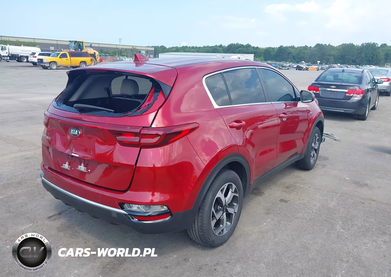 2020 Kia Sportage Lx VIN:KNDPMCAC2L7708193 - 4