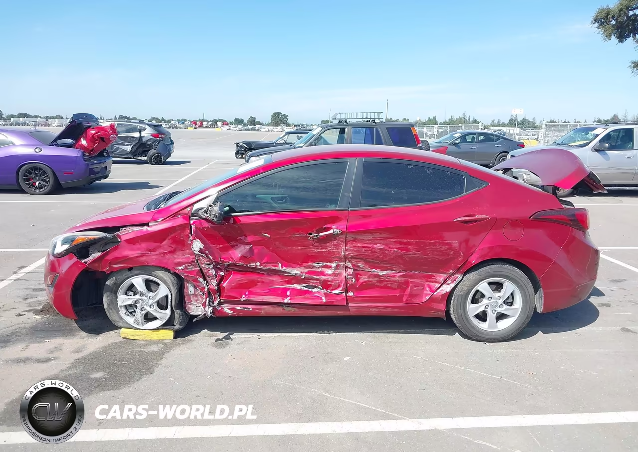 2015 Hyundai Elantra Se VIN:5NPDH4AE8FH616522 - 16