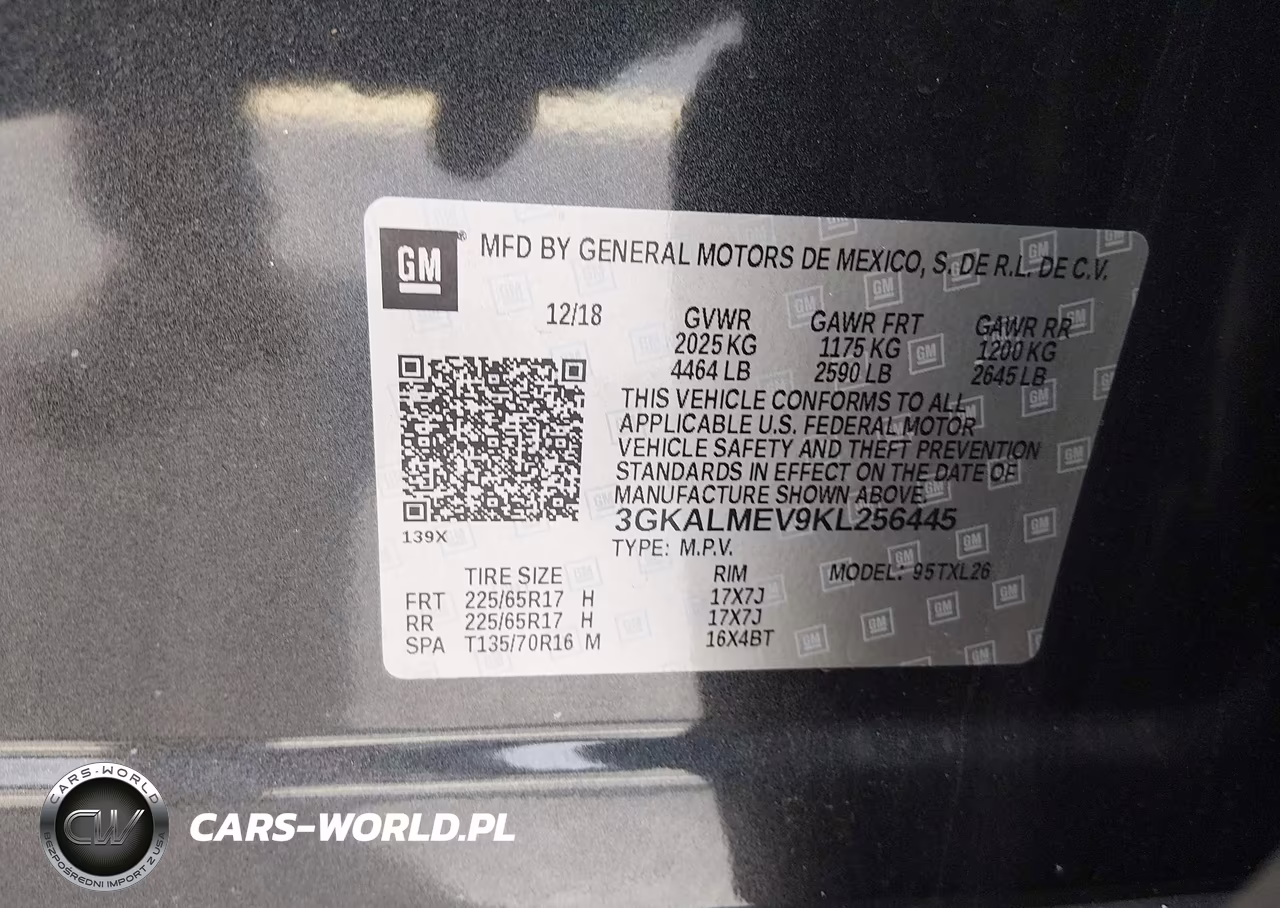 2019 GMC Terrain Sle VIN:3GKALMEV9KL256445 - 9