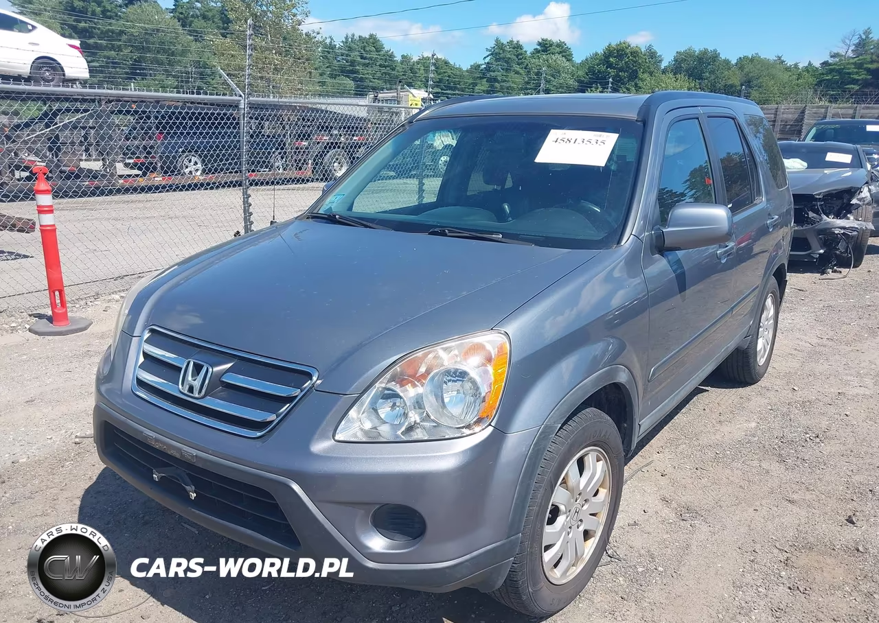 2006 Honda Cr-V Se VIN:SHSRD78986U446178 - 2