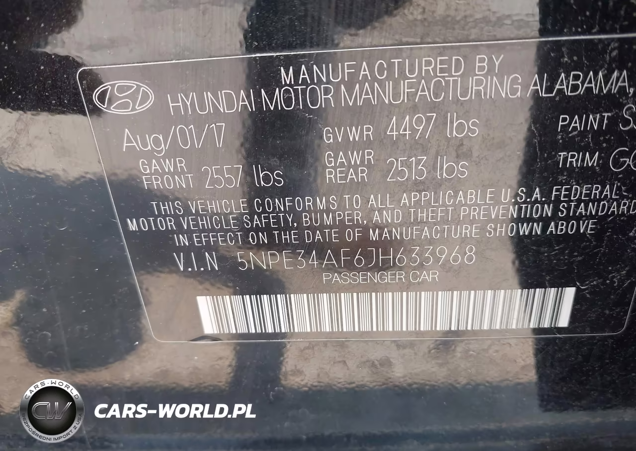 2018 Hyundai Sonata Limited VIN:5NPE34AF6JH633968 - 9