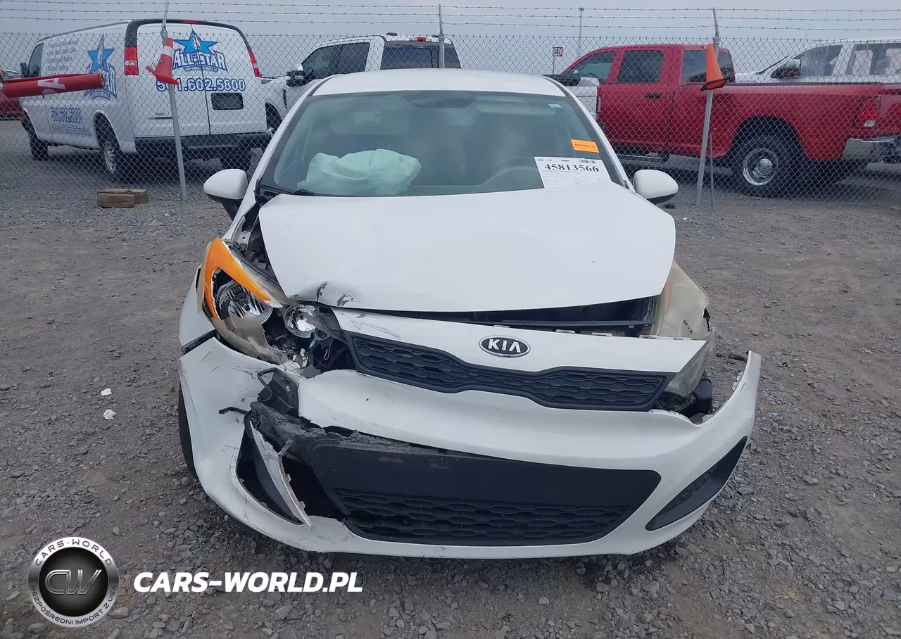 2013 Kia Rio Lx VIN:KNADM5A3XD6110369 - 12