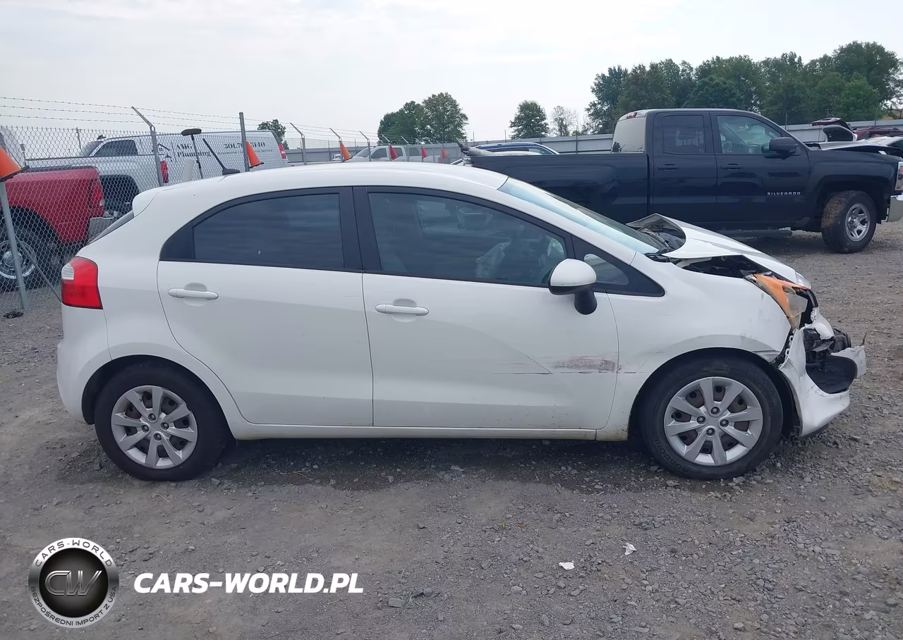 2013 Kia Rio Lx VIN:KNADM5A3XD6110369 - 13