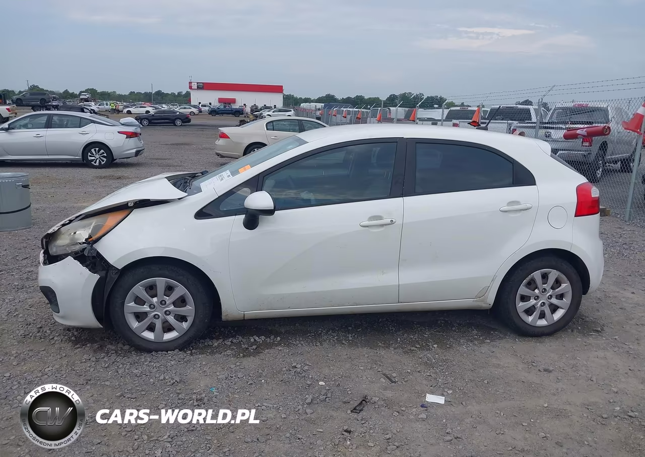 2013 Kia Rio Lx VIN:KNADM5A3XD6110369 - 14