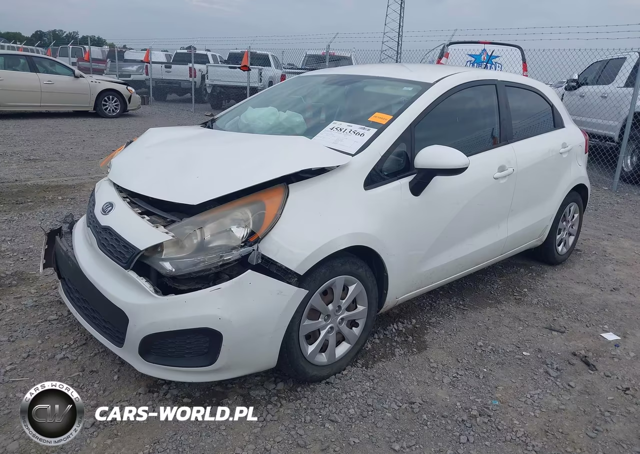 2013 Kia Rio Lx VIN:KNADM5A3XD6110369 - 2