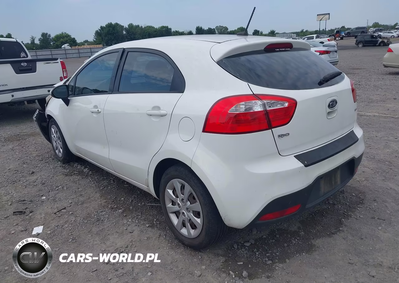 2013 Kia Rio Lx VIN:KNADM5A3XD6110369 - 3